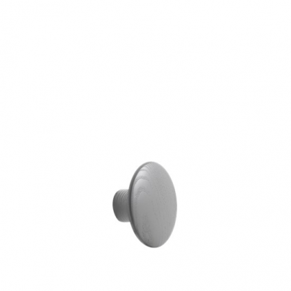 patère The dots – 1 pièce S dark grey - Ø 9 cm