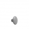 patère The dots – 1 pièce S dark grey - Ø 9 cm
