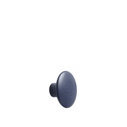 patère The dots – 1 pièce S midnight blue - Ø 9 cm