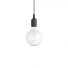 E27 socket lamp LED - dark grey