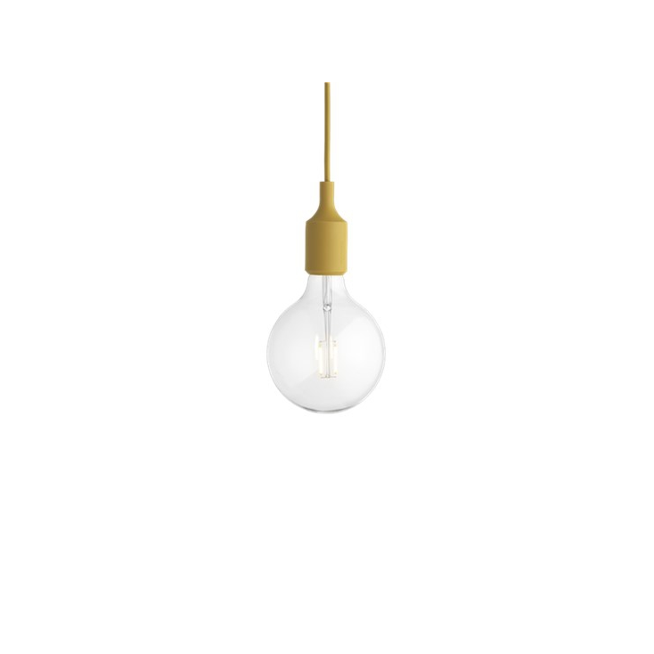 E27 socket lamp LED - mustard