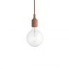 E27 socket lamp LED - terracotta