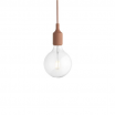 E27 socket lamp LED - terracotta
