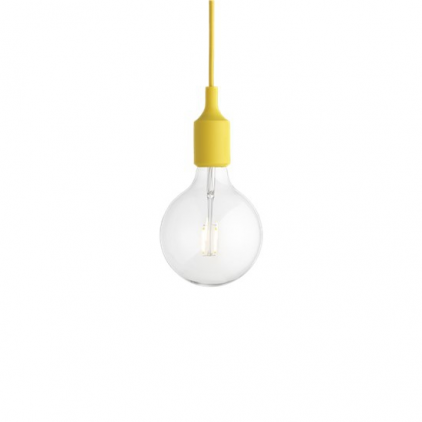 E27 socket lamp LED - yellow