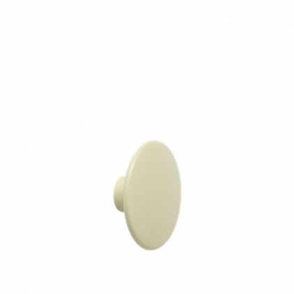 Patère The dots - 1 pièce M beige green - Ø 13 cm