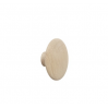 patère The dots – 1 pièce XS natural Oak -  Ø 6,5 cm