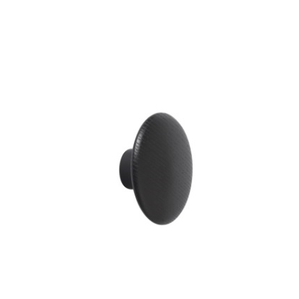 patère The dots – 1 pièce XS Black -  Ø 6,5 cm