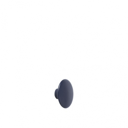 patère The dots – 1 pièce XS Midnight blue -  Ø 6,5 cm