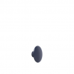 patère The dots – 1 pièce XS Midnight blue -  Ø 6,5 cm