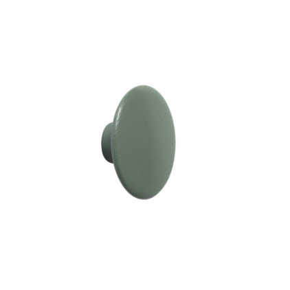 patère The dots – 1 pièce XS Dusty green -  Ø 6,5 cm