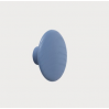 patère The dots – 1 pièce XS Pale blue -  Ø 6,5 cm