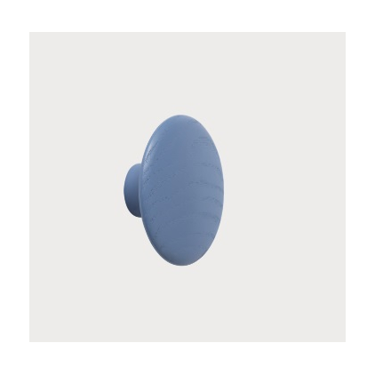 patère The dots – 1 pièce XS Pale blue -  Ø 6,5 cm