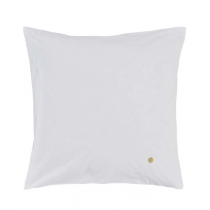 Taie d'oreiller - Celeste Milk - percale de coton bio - 65x65 cm