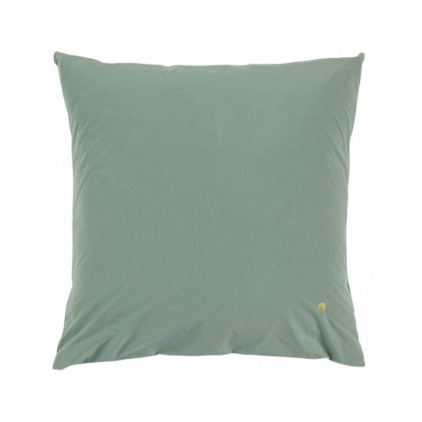 Taie d'oreiller - Celeste Celadon - percale de coton bio - 65x65 cm
