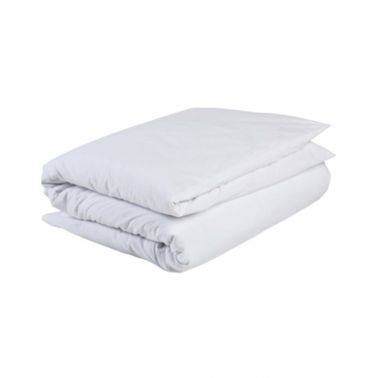 Housse de couette - Celeste milk - percale de coton bio - 240x220 cm