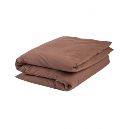 Housse de couette - Celeste Rhubarbe - percale de coton bio - 240x220 cm