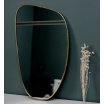 Miroir rétro doré - SELMA