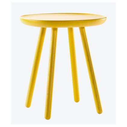 Table d'appoint Naïve - Carré - Small - Yellow
