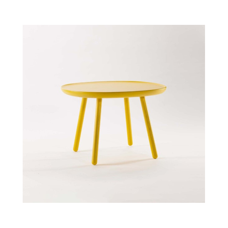 Table d'appoint Naïve - Carré - Large - Yellow