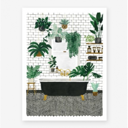 Affiche décorative - Medium - Bathroom - 30x40 cm