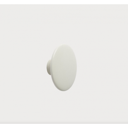 patère The dots – 1 pièce XS Off White -  Ø 6,5 cm