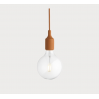 E27 socket lamp LED - Clay Brown