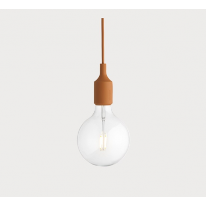 E27 socket lamp LED - Clay Brown