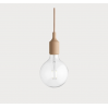 E27 socket lamp LED - Beige Rose