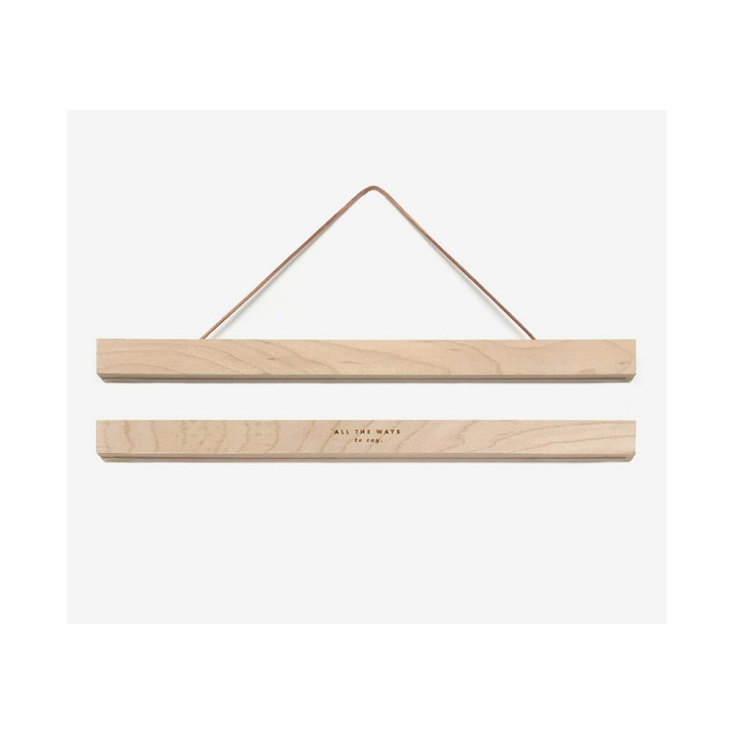 Wooden Magnetic Hanger Medium
