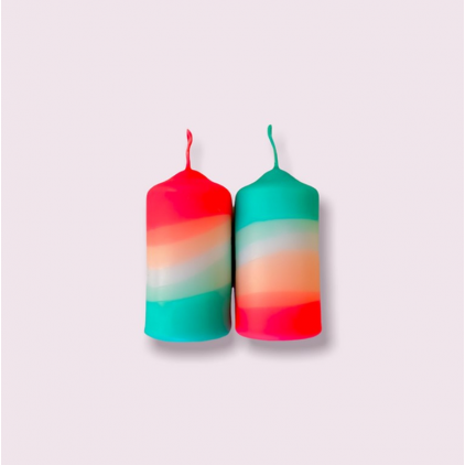 Dip Dye Neon - Watermelon Waves