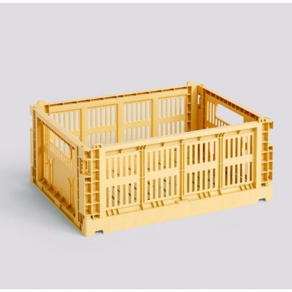Panier de rangement - Hay Colour Crate - M - Golden Yellow