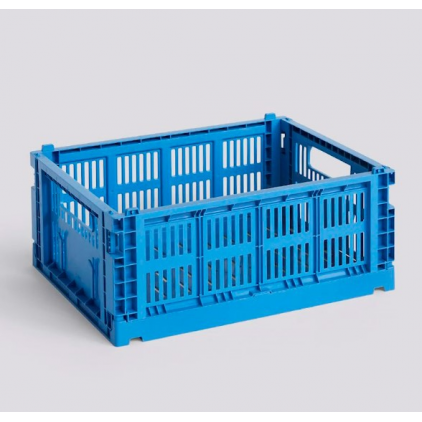 Panier de rangement - Hay Colour Crate - M - Electric Blue