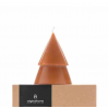 Xmas Tree Candle M set de 2 - Cognac