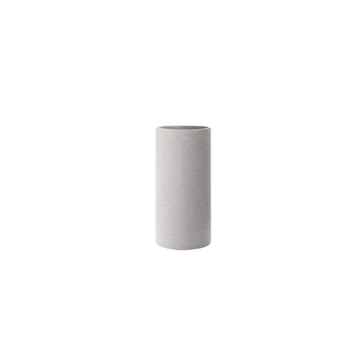 Vase Coluna gris clair -Grand