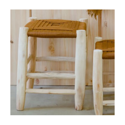 Tabouret camel - GM