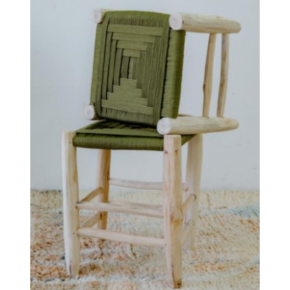 Tabouret olive - GM