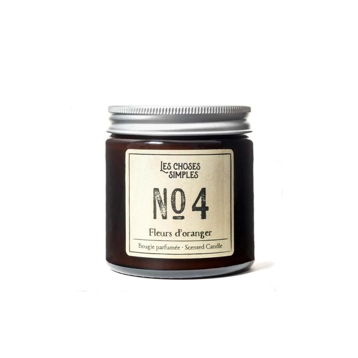 Bougie - N°4 - Fleurs d'oranger