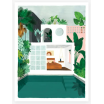 Affiche décorative - Large - Guest House - 50x70 cm