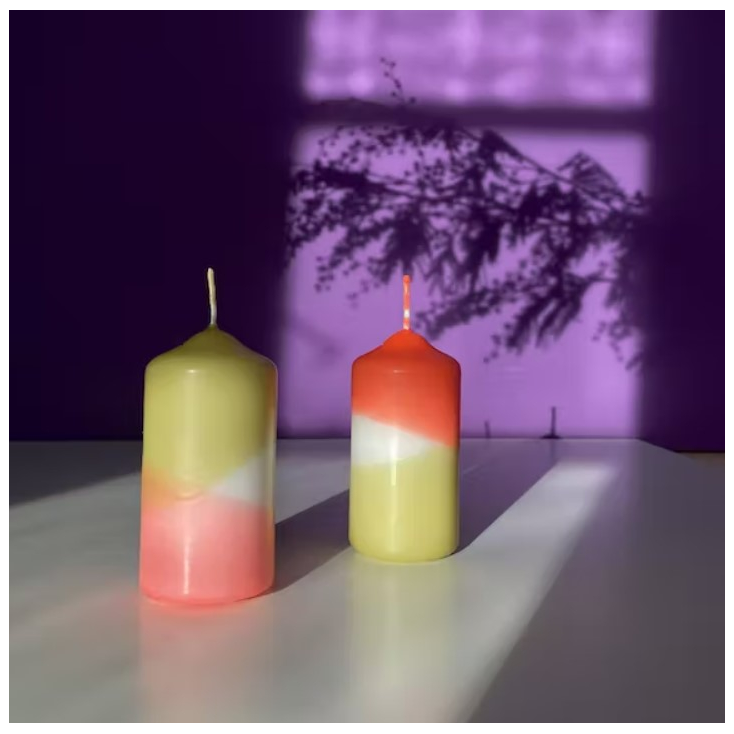 Dip Dye Neon - Gorgeous Honeymoon