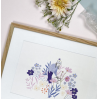 Affiche A3 - Mon jardin de fleurs