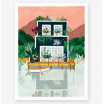 Affiche décorative - Medium - Cabine - 30x40 cm