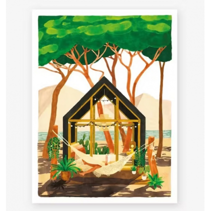 Affiche décorative - Medium - Cap ferret - 30x40 cm