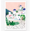 Affiche décorative - Large - Santorini - 50x70 cm