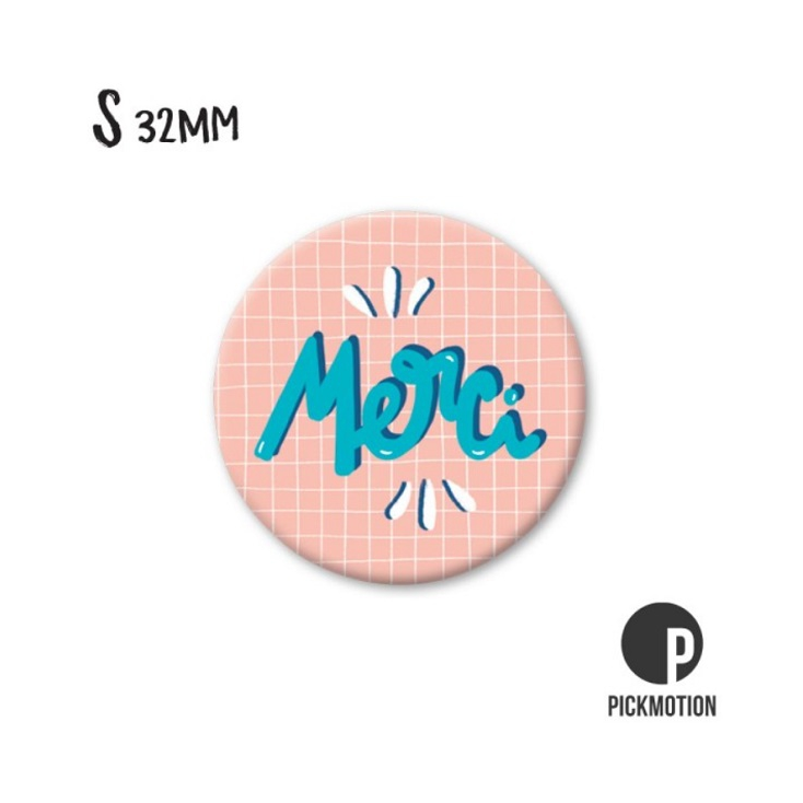 Petit magnet - Merci - MSQ0446FR