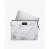 Pochette ordinateur 13 pouces - White marble