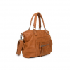 Sac cuir poche avant Noella - épice