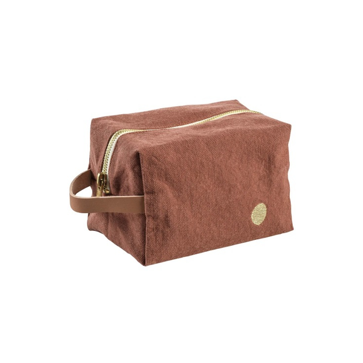 Pouch cube Iona Rhubarbe PM