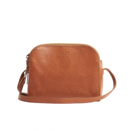 Sac EMILY - Cognac - Stromboli - lanière cuir