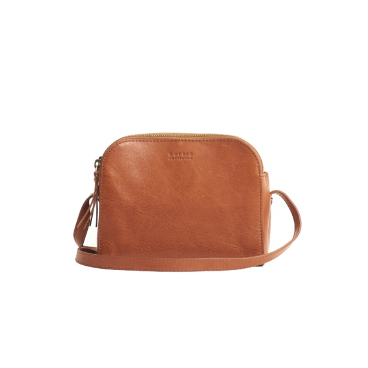 Sac EMILY - Cognac - Stromboli - lanière cuir