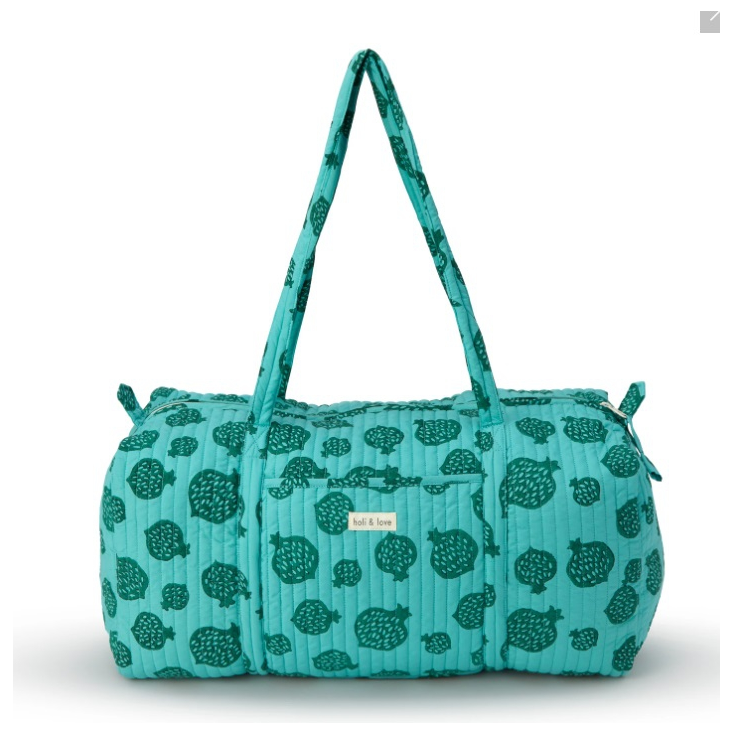 Weekend bag Green Pom